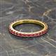 2 - Lara 2.70 mm Ruby Eternity Band 