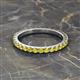 2 - Lara 2.70 mm Yellow Sapphire Eternity Band 