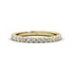 1 - Lara 2.70 mm White Sapphire Eternity Band 