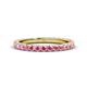 1 - Lara 2.70 mm Pink Sapphire Eternity Band 