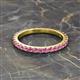 2 - Lara 2.70 mm Pink Sapphire Eternity Band 