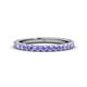 1 - Lara 2.70 mm Tanzanite Eternity Band 
