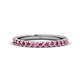 1 - Lara 2.70 mm Pink Tourmaline Eternity Band 