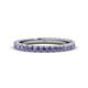 1 - Lara 2.70 mm Iolite Eternity Band 