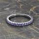 2 - Lara 2.70 mm Iolite Eternity Band 