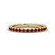 1 - Lara 2.70 mm Red Garnet Eternity Band 