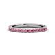 1 - Lara 2.70 mm Rhodolite Garnet Eternity Band 