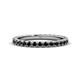 1 - Lara 2.70 mm Black Diamond Eternity Band 