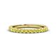 1 - Lara 2.70 mm Yellow Diamond Eternity Band 