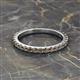 2 - Lara 2.70 mm Smoky Quartz Eternity Band 