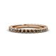 1 - Lara 2.70 mm Smoky Quartz Eternity Band 