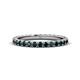 1 - Lara 2.70 mm London Blue Topaz Eternity Band 