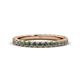 1 - Lara 2.70 mm Lab Created Alexandrite Eternity Band 