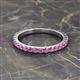 2 - Lara 2.70 mm Pink Sapphire Eternity Band 