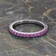 2 - Lara 2.70 mm Amethyst Eternity Band 