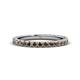 1 - Lara 2.70 mm Smoky Quartz Eternity Band 