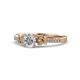 1 - Freya Diamond Butterfly Engagement Ring 