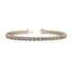 1 - Cliona 3.30 mm Diamond Eternity Tennis Bracelet 
