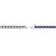 2 - Cliona 2.00 mm Iolite Eternity Tennis Bracelet 