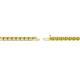 2 - Cliona 2.00 mm Yellow Sapphire Eternity Tennis Bracelet 