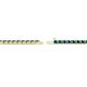 2 - Cliona 2.00 mm Blue Diamond Eternity Tennis Bracelet 