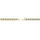 2 - Cliona 2.00 mm White Sapphire Eternity Tennis Bracelet 