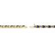 3 - Cliona 2.00 mm Blue Sapphire and Diamond Eternity Tennis Bracelet 