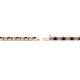 3 - Cliona 2.00 mm Red Garnet and Diamond Eternity Tennis Bracelet 