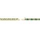 3 - Cliona 2.00 mm Emerald and Diamond Eternity Tennis Bracelet 