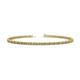 1 - Cliona 2.00 mm Citrine and Diamond Eternity Tennis Bracelet 