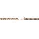3 - Cliona 2.00 mm Smoky Quartz and Lab Grown Diamond Eternity Tennis Bracelet 