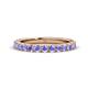 1 - Lara 3.00 mm Tanzanite Eternity Band 
