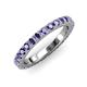 3 - Lara 3.00 mm Iolite Eternity Band 