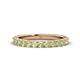 1 - Lara 3.00 mm Peridot Eternity Band 