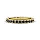 1 - Lara 3.00 mm Black Diamond Eternity Band 