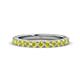 1 - Lara 3.00 mm Yellow Diamond Eternity Band 