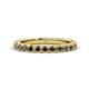 1 - Lara 3.00 mm Smoky Quartz Eternity Band 