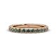 1 - Lara 3.00 mm Lab Created Alexandrite Eternity Band 