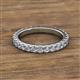 2 - Lara 3.00 mm Diamond Eternity Band 