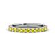 1 - Lara 3.00 mm Yellow Sapphire Eternity Band 
