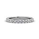 1 - Lara 3.00 mm White Sapphire Eternity Band 