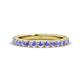 1 - Lara 3.00 mm Tanzanite Eternity Band 