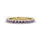 1 - Lara 3.00 mm Iolite Eternity Band 