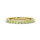 1 - Lara 3.00 mm Peridot Eternity Band 
