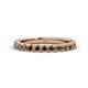 1 - Lara 3.00 mm Smoky Quartz Eternity Band 