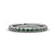 1 - Lara 3.00 mm Lab Created Alexandrite Eternity Band 