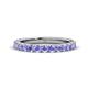 1 - Lara 3.00 mm Tanzanite Eternity Band 