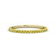 1 - Lara 1.70 mm Yellow Sapphire Eternity Band 
