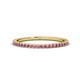1 - Lara 1.70 mm Pink Tourmaline Eternity Band 