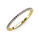 3 - Lara 1.70 mm Iolite Eternity Band 